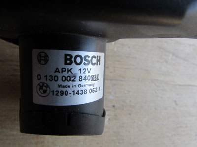 BMW ECU Fan, Bosch 12901438062 E39 E52 E53 E60 E65 E66 E835